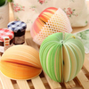 DIY Fruit Sticky Notes Memo Pad Notebook Stationery School Supplies
