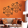 DIY Heart-shaped Mirror Wall Sticker 3D Acrylic Removable Home Decor