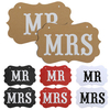 DIY MR MRS Ribbon Wedding Chair Garland Birthday Party Decoration Photo Props Accessory