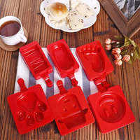 DIY Silicone Ice Cream Mold Homemade Cartoon Ice Cream Sticks Send Ice Cream Sticks