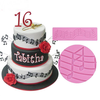 DIY Silicone Mat Cake Lace Mold Fondant Cake Decorating Tools Wedding Cake Border Decorating Mat