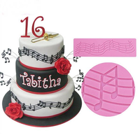 DIY Silicone Mat Cake Lace Mold Fondant Cake Decorating Tools Wedding Cake Border Decorating Mat