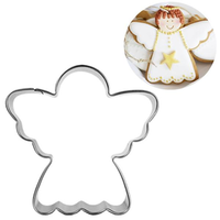 DIY Stainless Steel Angle Shape Cookies Mousse Mold Fondant Biscuit Cutter