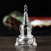 DIY Transparent Acrylic Buddha Tower Stupa Tibet Buddhist Decoration