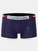 Dots Printing Casual Soft Breathable Boxer Briefs for Men