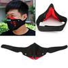 Double-deck Washable Windproof Motorcycle Bicycle Cycling Bike Filter Half Face Mask