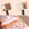 Double Sided Knock Hammer Zinc Alloy Meat Tender Stainless Steel Steak Hammer Pine Mallet