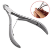 Double Spring Stainless Steel Nail Clipper Dead Skin Scissors Nails Tools