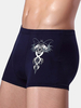 Dragon Printing Modal Soft Breathable Mid Waist U Convex Pouch Underwear for Men