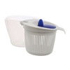 Drain Water and Vegetable Basket Dehydrator Fruit Bowl Basket Kitchen Vegetable Basin Wash Tool