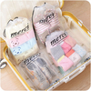 Drawstring Pouch Travel Bags Transparent Storage Finishing Luggage Bags Waterproof Shoe Bag