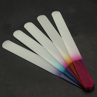 Durable Crystal Glass Nail File Buffer Manicure Tool