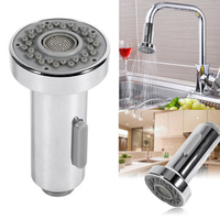 E-pak Chrome Finish Two-model Replacement Kitchen Faucet Spray Head Kitchen Water Accessories