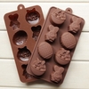 Easter Bunny Basket Egg DIY Chocolate Ice Lattice Mold Silicone Cake Mould Chocolate Fondant