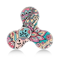 ECUBEE Bluetooth Music LED Hand Spinner Camouflage Fidget Spinner Finger Focus Reduce Stress Gadget