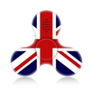 ECUBEE Bluetooth Music LED Hand Spinner UK Flag Fidget Spinner Finger Focus Reduce Stress Gadget
