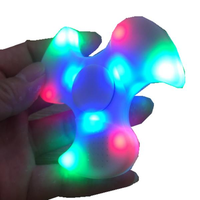 ECUBEE EDC Bluetooth Music LED Hand Spinner Fidget Spinner Reduce Stress Gadget White