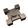 ECUBEE EDC Brass Fidget Spinner Colorful Hand Spinner Gadget Finger Spinner
