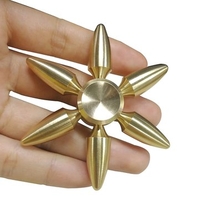 ECUBEE EDC Brass Fidget Spinner R188 Steel Ball Bearing Hand Spinner Gadgets