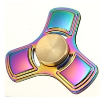 ECUBEE EDC Brass R188 Steel Bearing Colorful Fidget Spinner Hand Spinner Gadget Finger Spinner