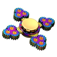ECUBEE EDC Rainbow ZInc Alloy Fidget Spinner R188 Steel Ball Bearing Hand Spinner Gadget