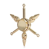 ECUBEE EDC Zinc Alloy Fidget Spinner Steel Ball Bearing Hand Spinner Gadgets