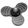 ECUBEE Hand Spinner Aluminium Alloy Black Fidget Spinner Finger Focus Reduce Stress Gadget