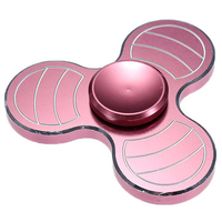 ECUBEE Hand Spinner Aluminium Alloy Pink Fidget Spinner Finger Focus Reduce Stress Gadget