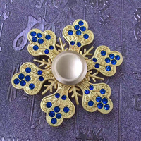 ECUBEE Hand Spinner Aluminum Alloy Snowflake Spinner Fidget Finger Focus Reduce Stress Gadget