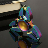 EDC Colorful Fidget Hand Spinner Gadget Tri-Spinner Finger Focus Reduce Stress Gadget