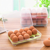 Egg Food Container Storage Box 15 Grid Basket Organizer Kitchen Gadgets Items Accessories Supplies