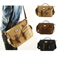 Ekphero Men Canvas Crossbody Bag Durable Shoulder Bag Messenger Bag