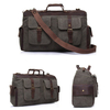 Ekphero Vintage Canvas Casual Large Capacity Crossbody Shoulder Bag For Men