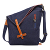 Ekphero Women Men Canvas Casual Shoulder Bag Crossbody Bags