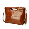 Ekphero Women Vintage Genuine Leather Handbag Shoulder Bags Crossbody Bags