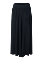 Elegant High Elastic Waist Solid Women Wide Leg Pant