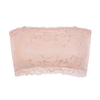 Elegant Jacquard Lace-trim Seamless Strapless Ultra-thin Bando Bras