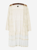 Elegant Lace Crochet Hallow Out Women Long Sleeve Cardigan