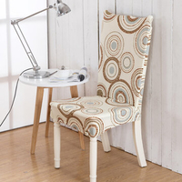 Elegant Plush Flower Elastic Stretch Chair Seat Cover Computer Dining Room Home Wedding Decor