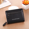 Elegant PU Leather Short Wallet Card Holder Coins Bag Purse For Women