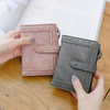 Elegant PU Leather Short Wallet Portable Bag Card Holder Purse
