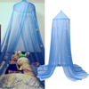 Elegant Round Bedding Mosquito Net Children Bedroom Star Netting Curtain Hung Dome