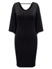 Elegant Women Butterfly Backless Bodycon Party Cape Pencil Dress