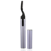 Eletric Light Purple Eyelash Curler Pen Eye Lashes Curling Makeup Tool