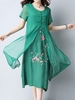 Embroidered Dress For Women