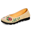Embroidered Old Peking Casual Soft Slip On Casual Flat Loafers