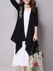 Embroidery Ethnic Irregular Hem Vintage Women Cardigan