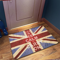 England style The Union Flag Pattern Floor Mat Living Room Bedroom Door Mat Carpet Home Decor