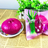 Eric Squishy Onion Green Purple 10cm Slow Rising Original Packaging Vegetable Collection Gift Decor