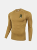 ESDY Mens Outdoor Tactical Sports Elastic Fitness Long Sleeved T-shirts